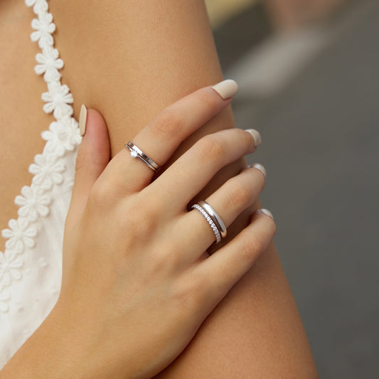 Ania Haie Silver Smooth Band 2mm