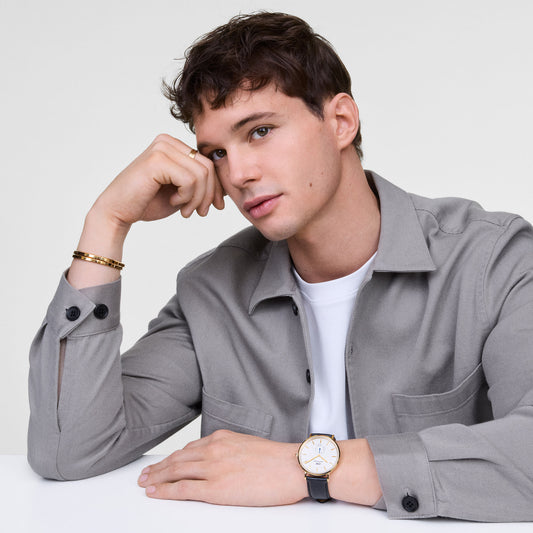 Daniel Wellington Classic Multi-Eye Sheffield Off-white Sunray Gold