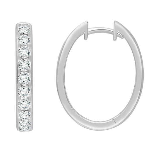 1.50ct Lab Grown Diamond Earrings in 9ct White Gold