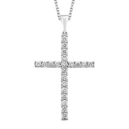 0.50ct Lab Grown Diamond Necklace in 9ct White Gold