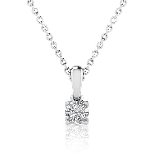 2.00ct Lab Grown Diamond Necklace in 9ct White Gold