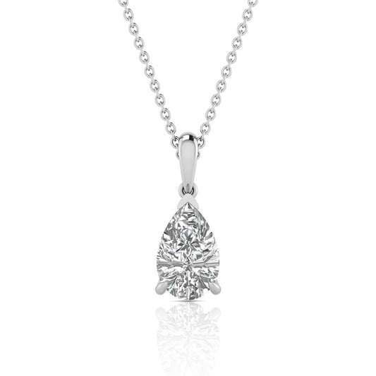 2.00ct Lab Grown Diamond Necklace in 9ct White Gold