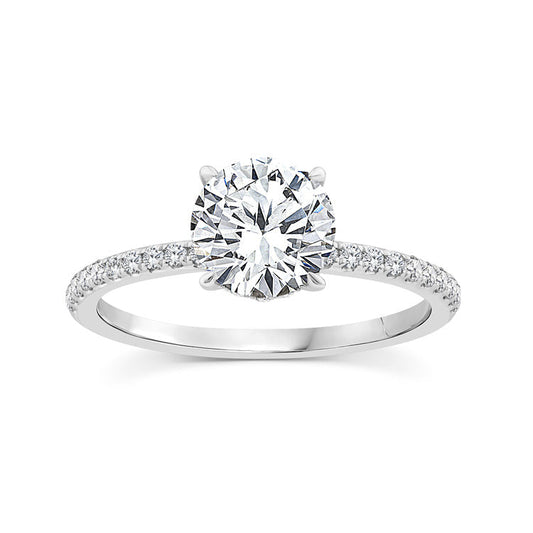 1.75ct Lab Grown Diamond Ring in 9ct White Gold
