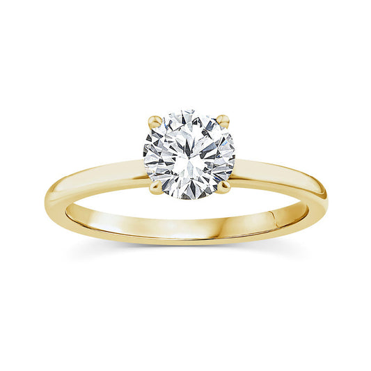 1.00ct Lab Grown Diamond Ring in 9ct Yellow Gold