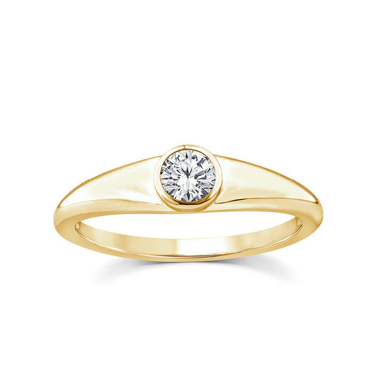 0.25ct Lab Grown Diamond Ring in 9ct Yellow Gold