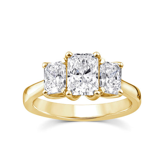 2.00ct Lab Grown Diamond Ring in 9ct Yellow Gold