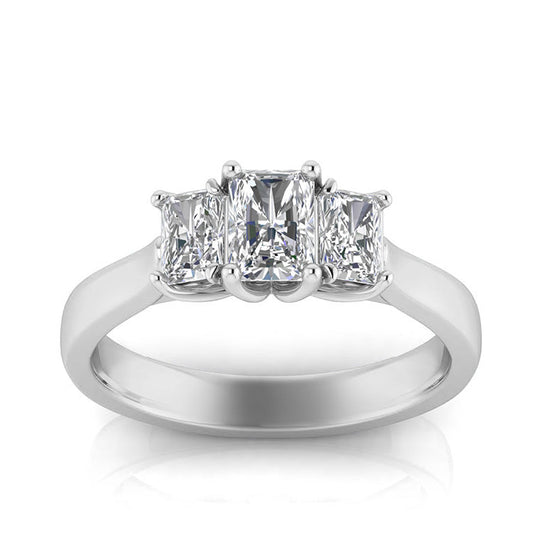 1.00ct Lab Grown Diamond Ring in 9ct White Gold