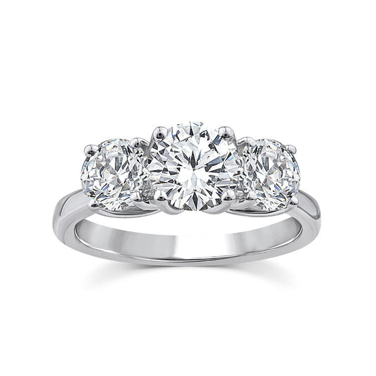 2.00ct Lab Grown Diamond Ring in 9ct White Gold