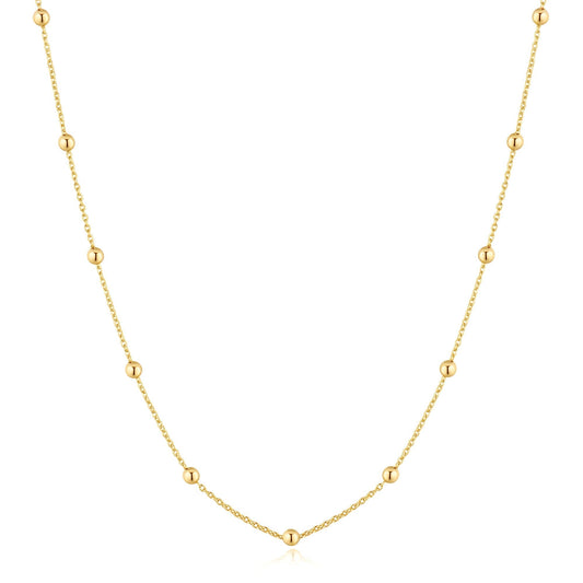 Ania Haie Gold Beaded Chain Necklace
