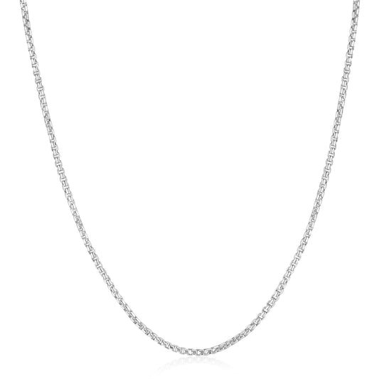 Ania Haie Silver Box Link Chain Necklace