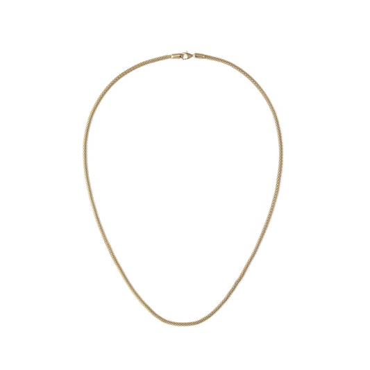 Daniel Wellington Tide Mesh Necklace Gold 2.8