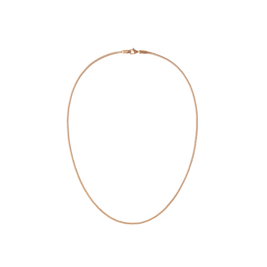 Daniel Wellington Tide Mesh Necklace Rose Gold 1.8