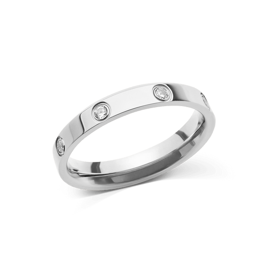 Daniel Wellington Classic Lumine Ring Silver 4 mm